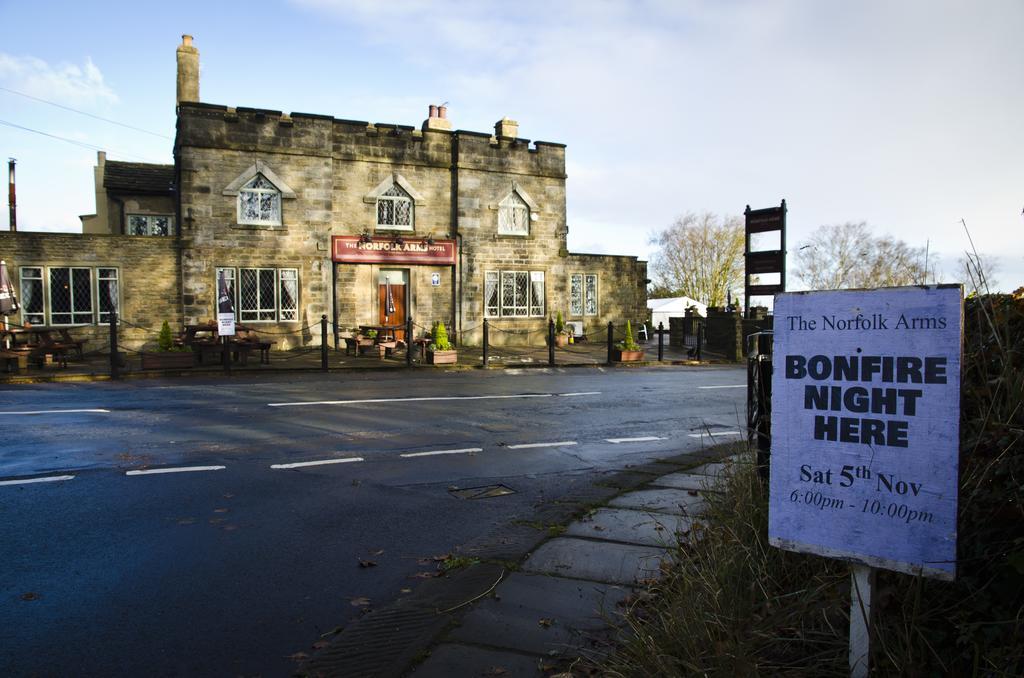 Norfolk Arms Hotel, Ringinglow Sheffield Esterno foto